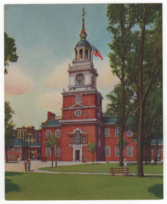 [Independence Hall in Philadelphia]